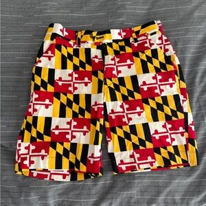 Loudmouth Maryland Flag Shorts